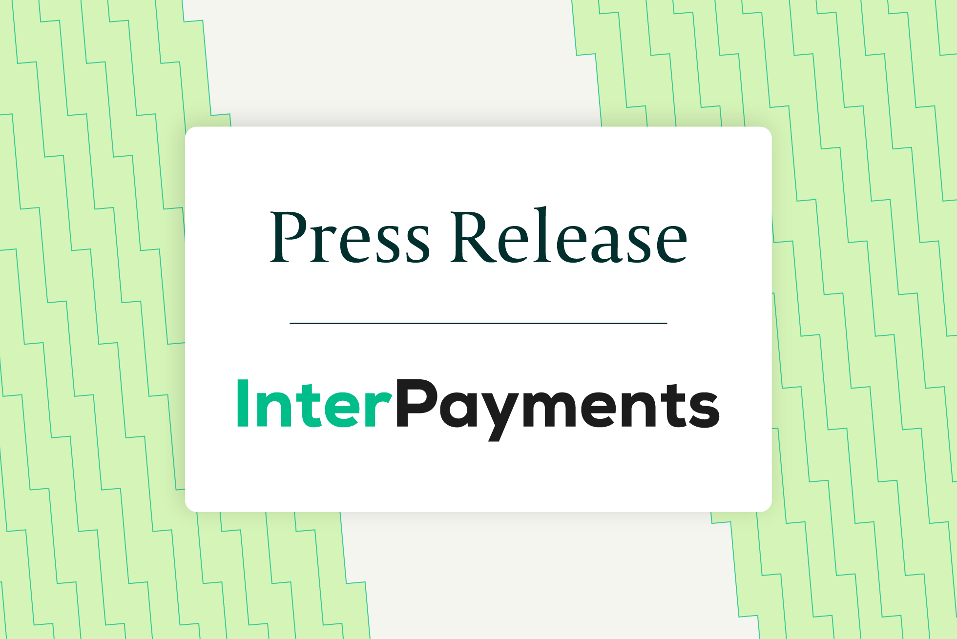 Press Release - Interpayments